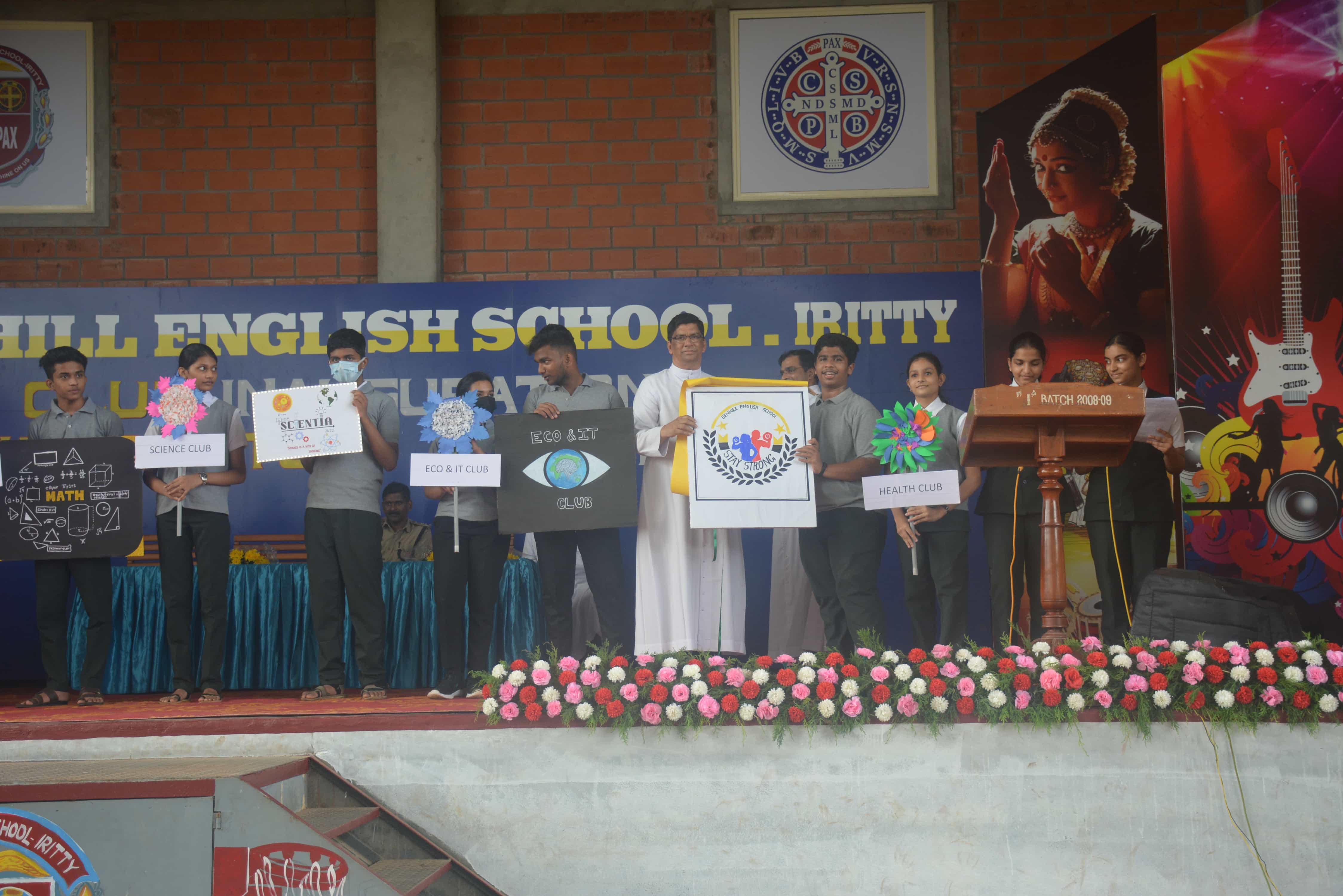 club inauguration and investiture ceremony at benhill school iritty 2022