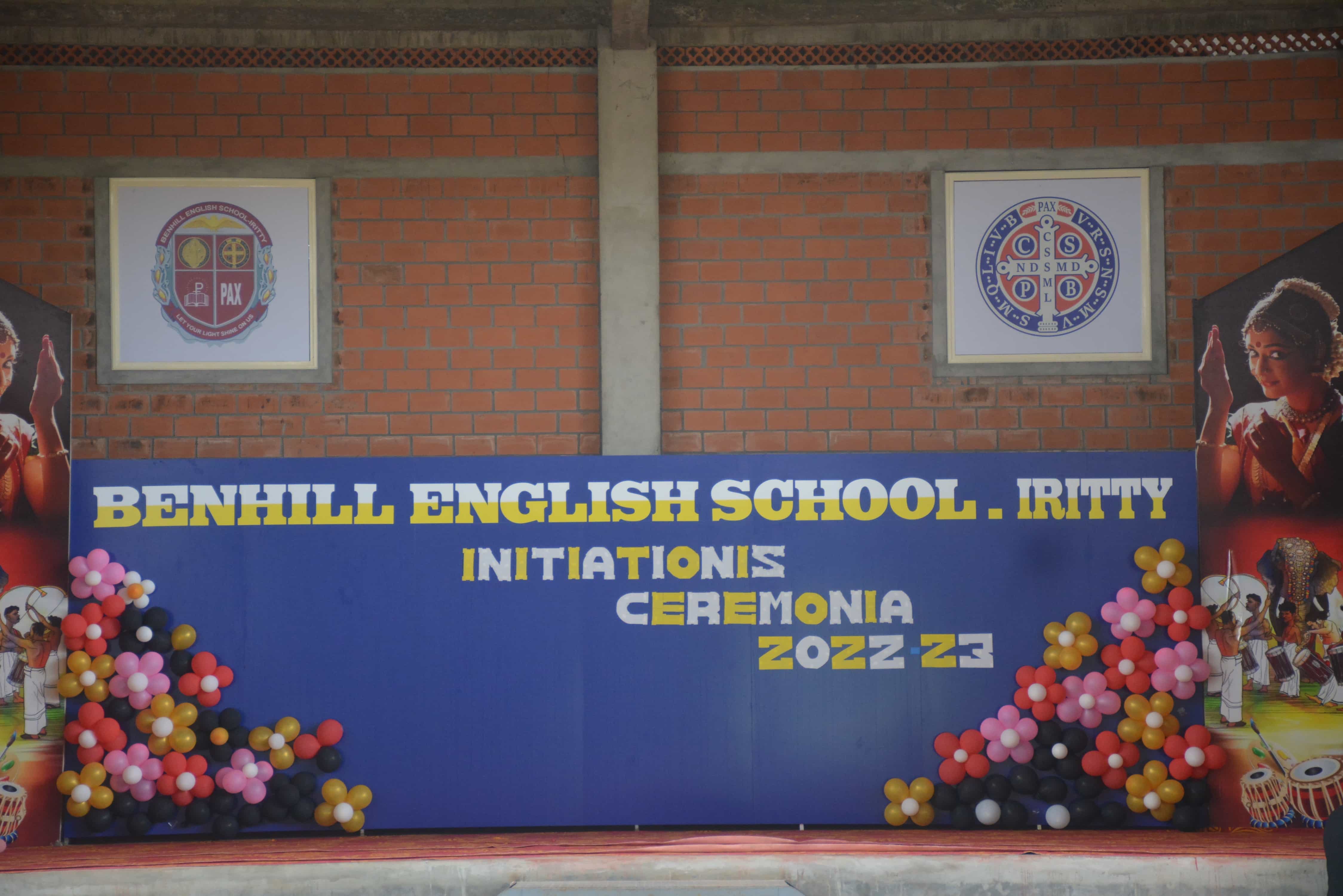 lkg initiation 2022-23 ceremony at benhill school iritty